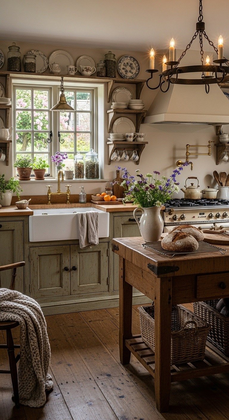 20+ Cozy English Cottage Kitchens Straight Out of a Fairytale ...