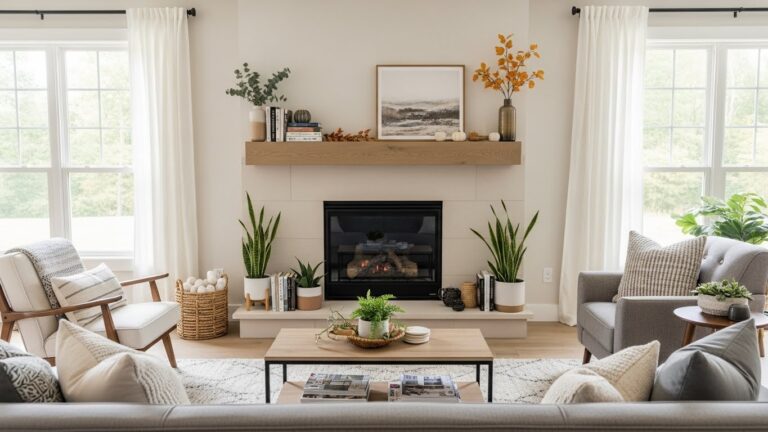 14 Creative Ways to Decorate an Unused Fireplace