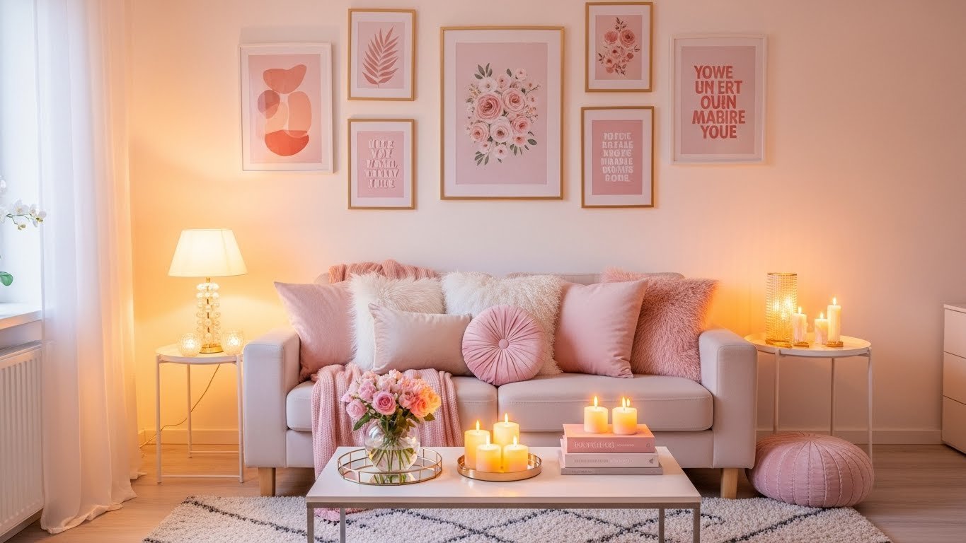 Girly Living Room Ideas That Feel Like a Hug