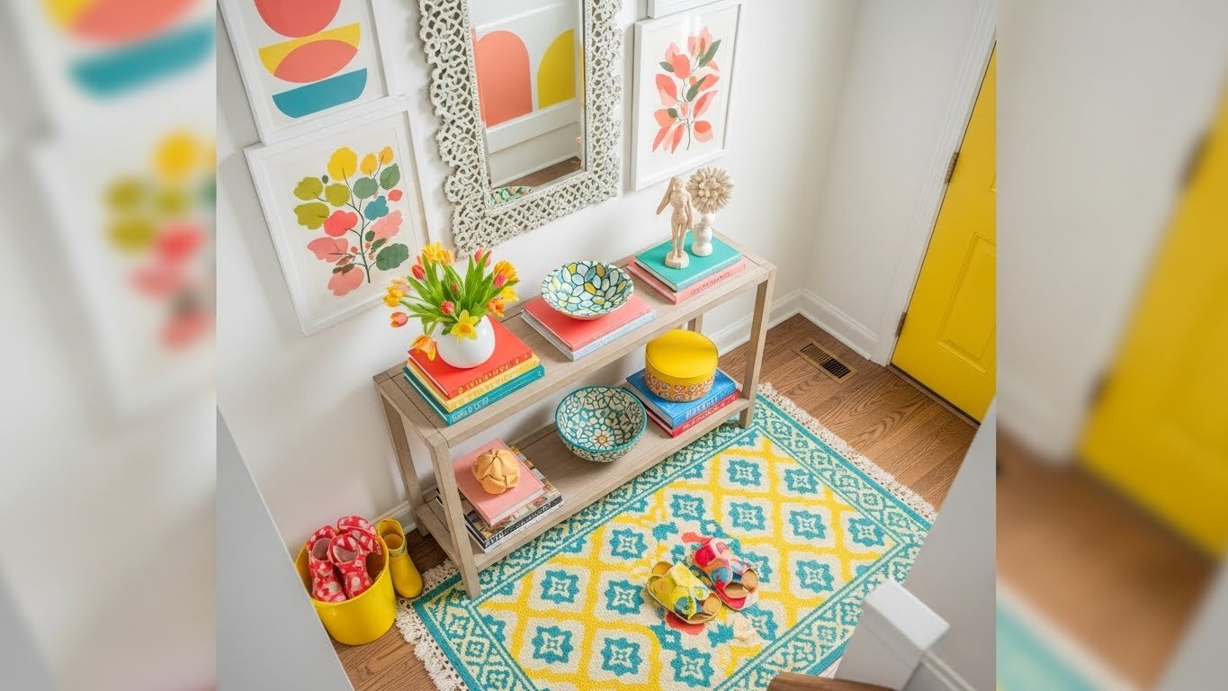 My Secrets to Making the Entryway Feel Like Spring Every Day
