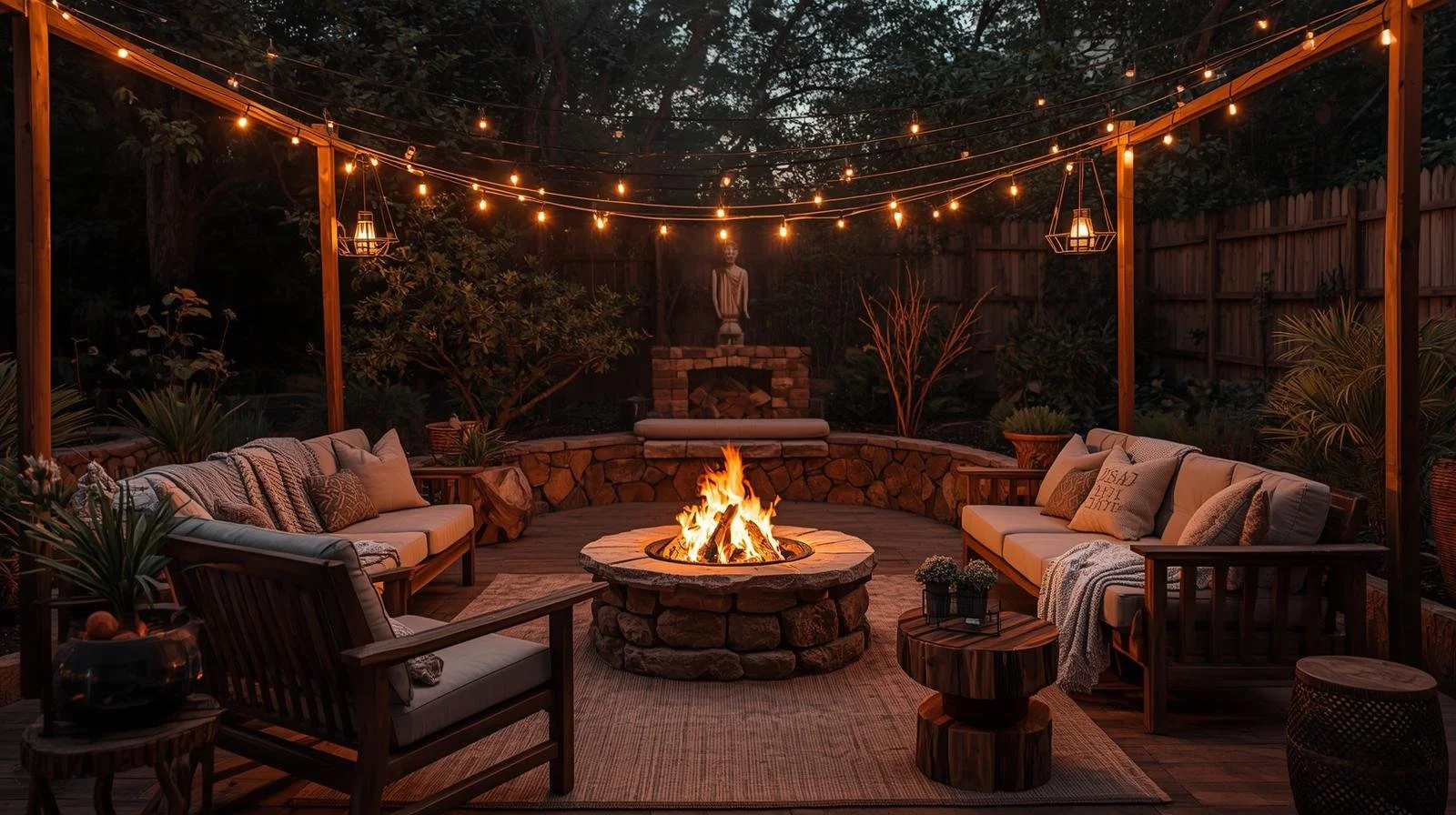 Want a Cozy Spot to Unwind? These Simple Backyard Fire Pit Ideas Totally Deliver