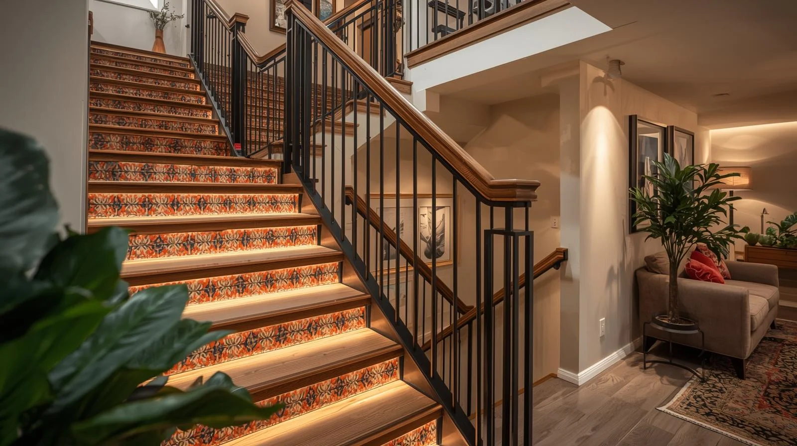 Basement Stairs Makeover That Actually Changed the Whole Vibe