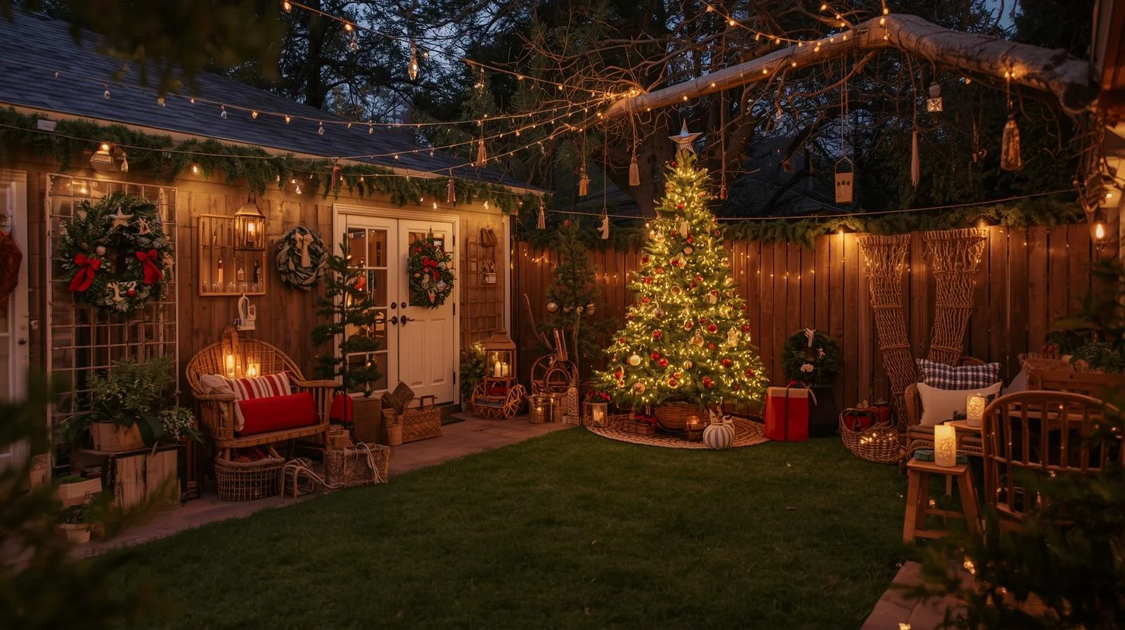 These Are the Christmas Backyard DIY Ideas I Wish I Knew Sooner