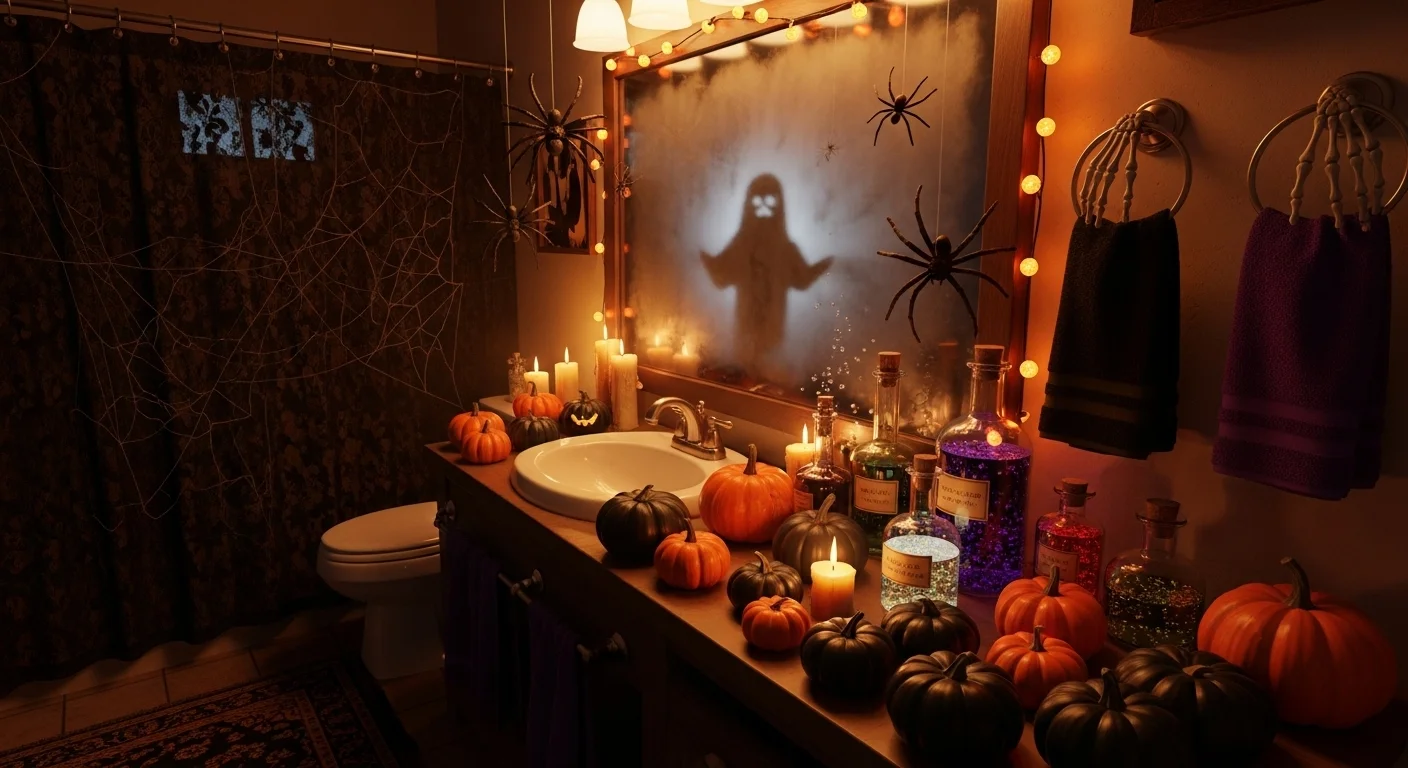 Halloween Bathroom Ideas
