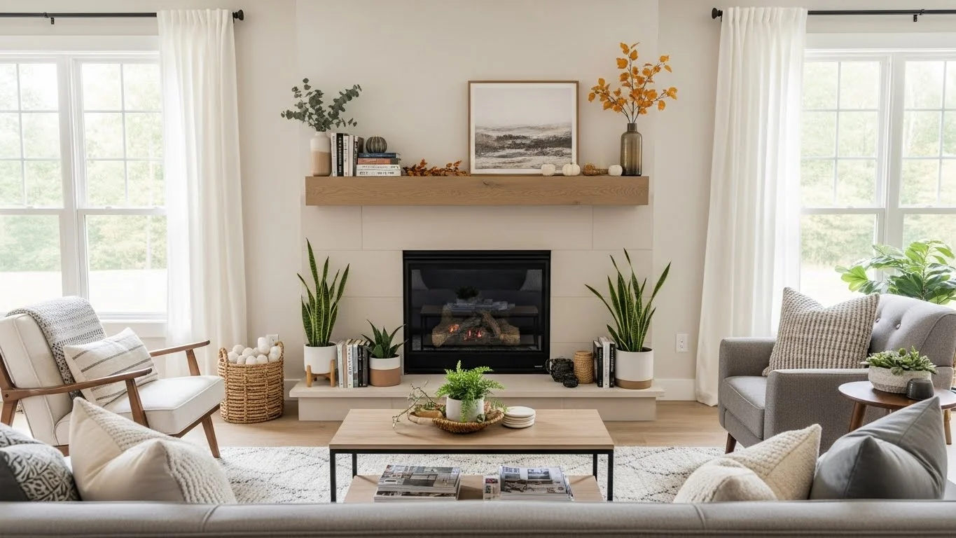 14 Creative Ways to Decorate an Unused Fireplace