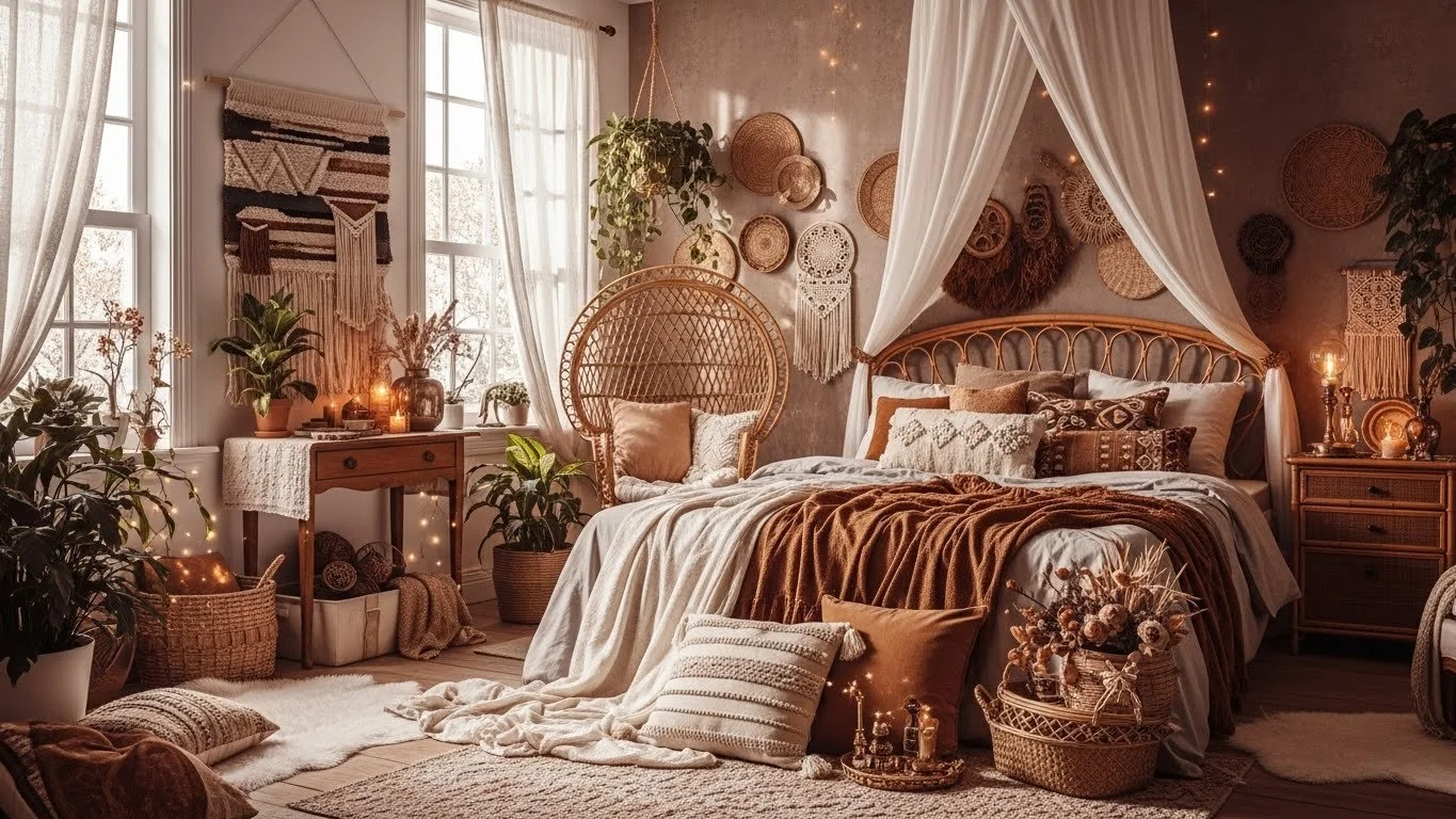 20 Bohemian Bedroom Inspirations for a Whimsical Rest