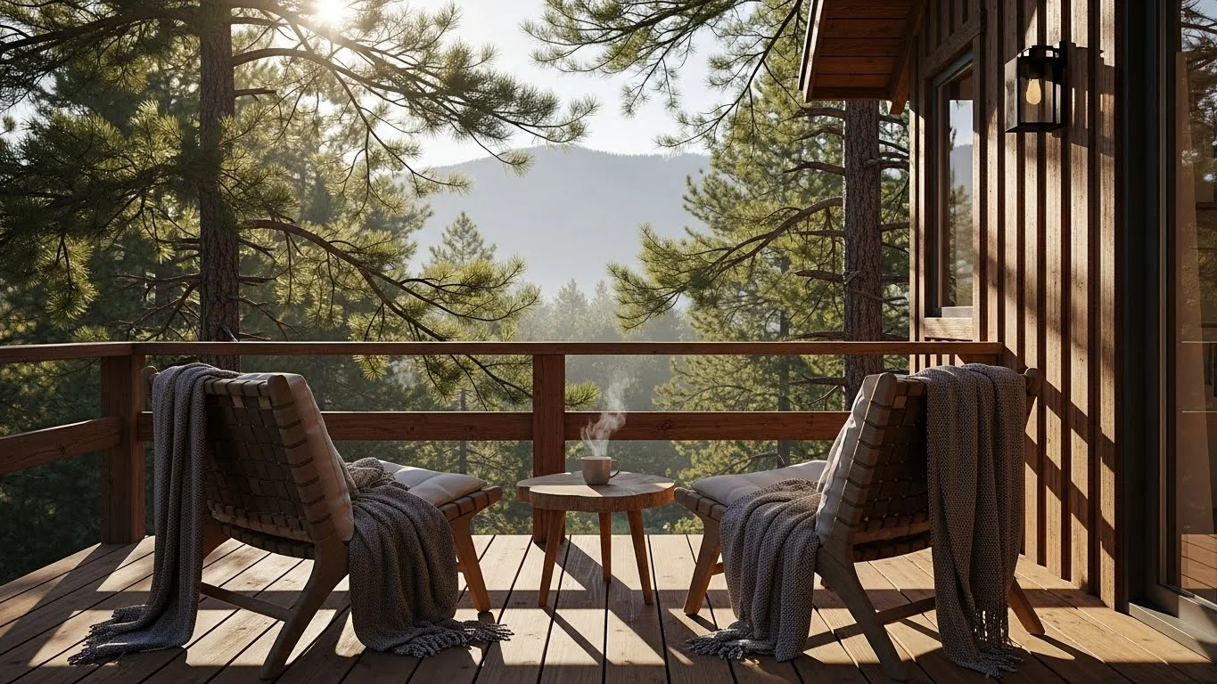 If You’re Craving Quiet, These Cozy Cabin Decks Will Speak to Your Soul