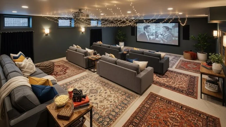 These Basement Home Theaters DIY Feels Better Than the Real Cinema