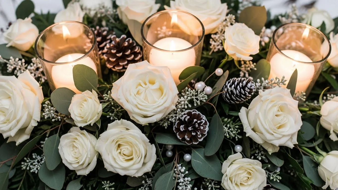 These Winter Wedding Centerpieces Make Me Wish I Had a Reason to Get Married
