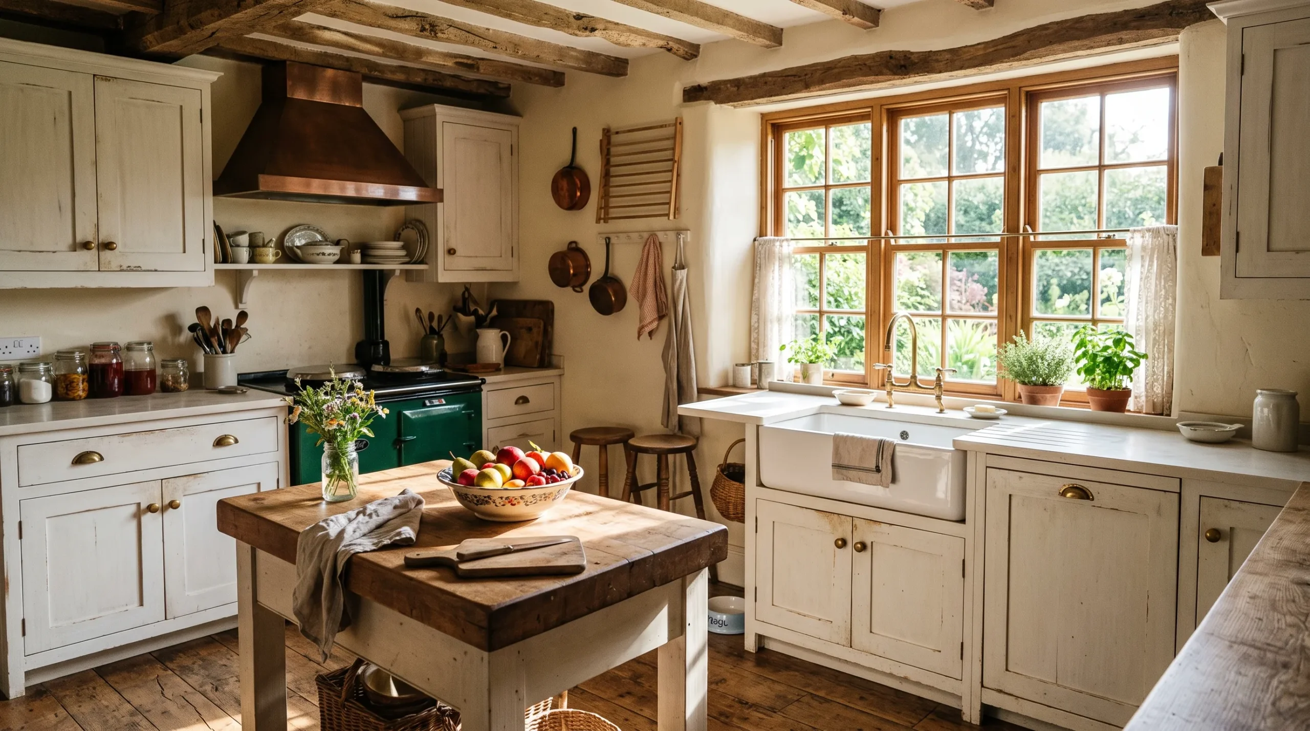 Vintage Farmhouse Kitchens That Feel Like They've Always Been There