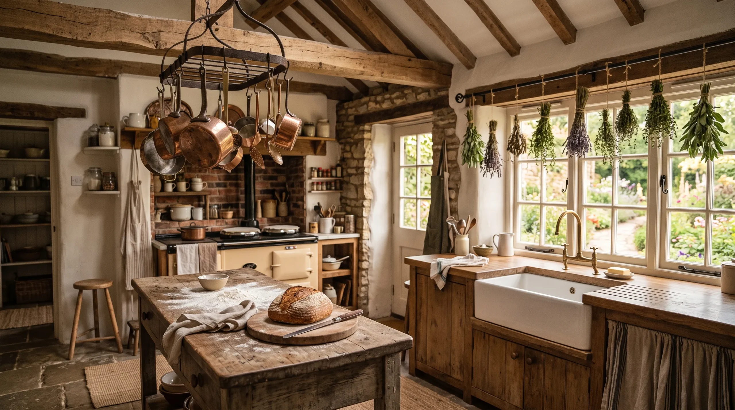 Cozy Rustic Kitchens That Make You Want to Cook Everything From Scratch