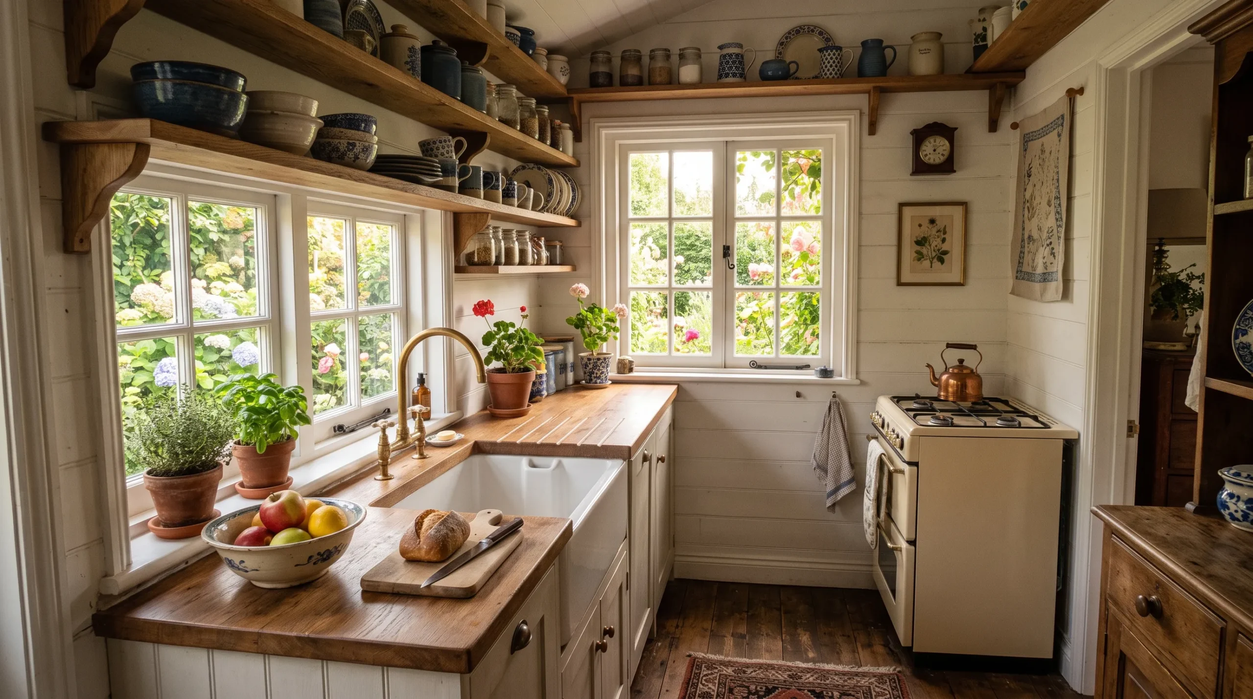 Tiny Cottage Kitchens That Prove Small Spaces Have the Most Soul